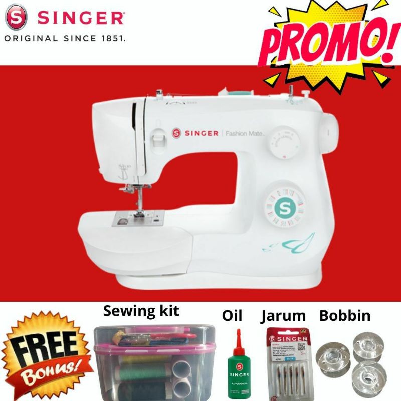 mesin Jahit Singer Portable 3337 fashion mate