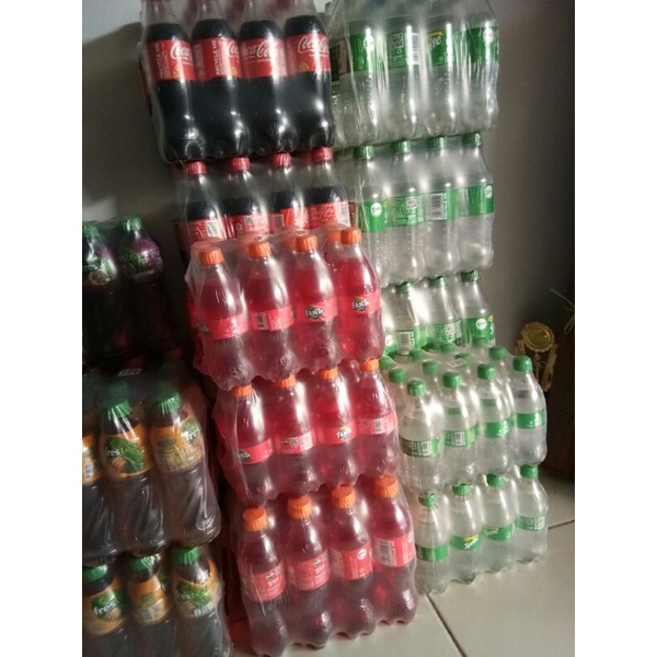 

VARIAN coca cola fanta sprite minuman soda kemasan botol 250ml