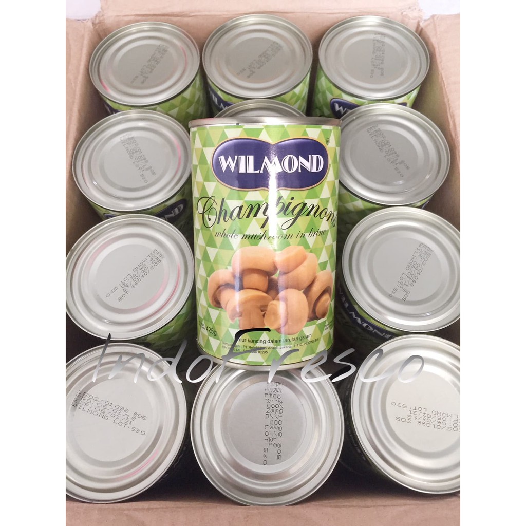 

PROMO WILMOND JAMUR KALENG- MUSHROOM CANNED 425G- 1DUS KHUSUS GOSEND TERMURAH