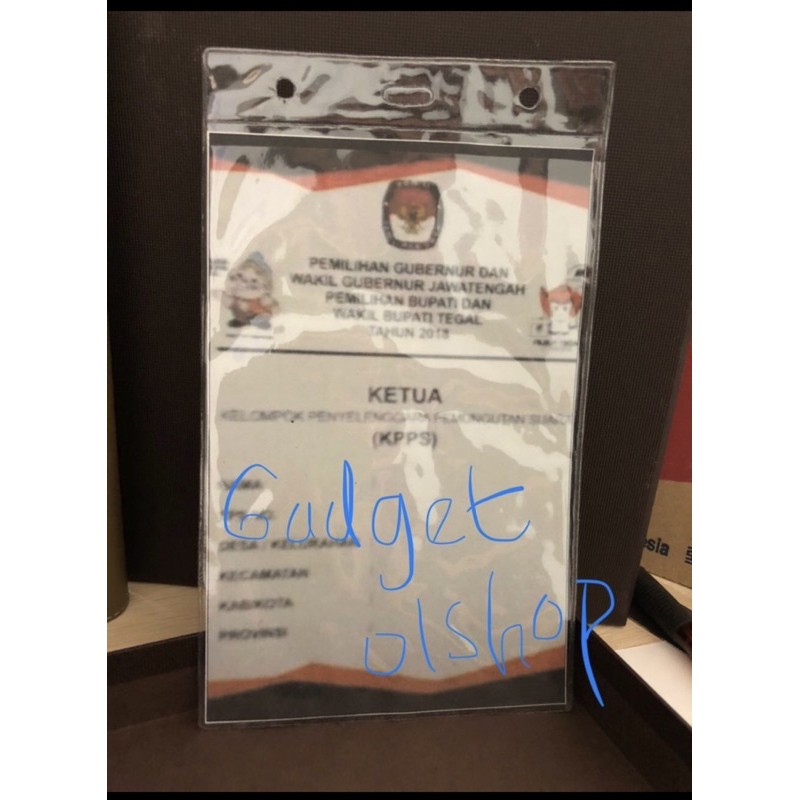 

Plastik Idcard - Kantong Panitia - Plastik KPU - Plastik Panitia 11.5 x 19.5 Cm