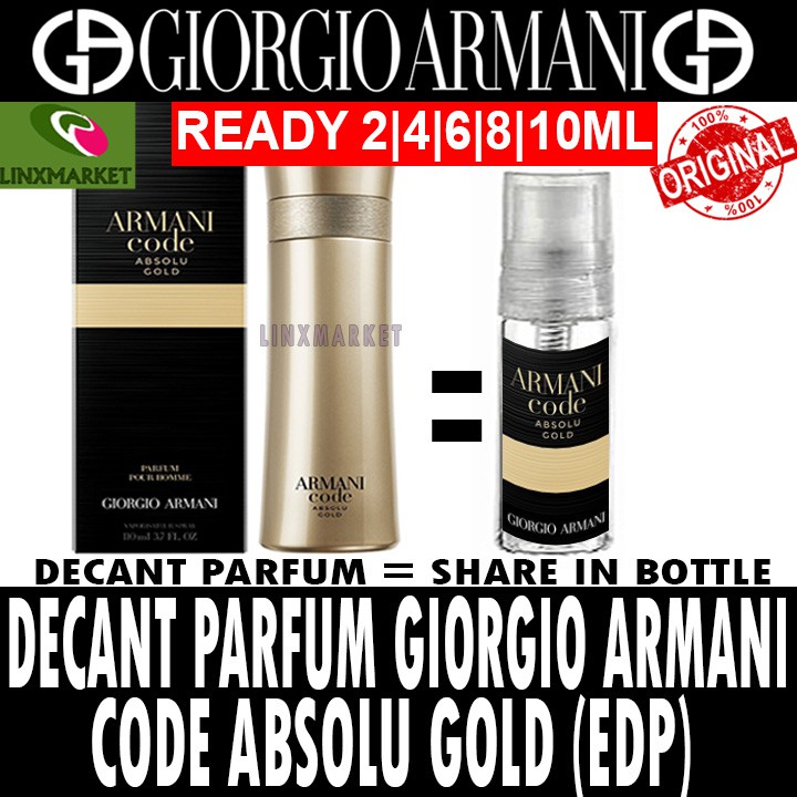 decant armani code