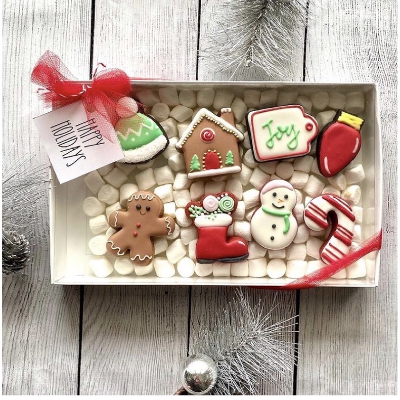 

christmas cookies hampers natal kue