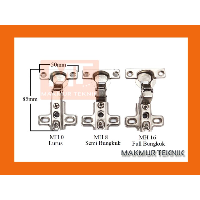 Engsel Sendok Mini Huben MH