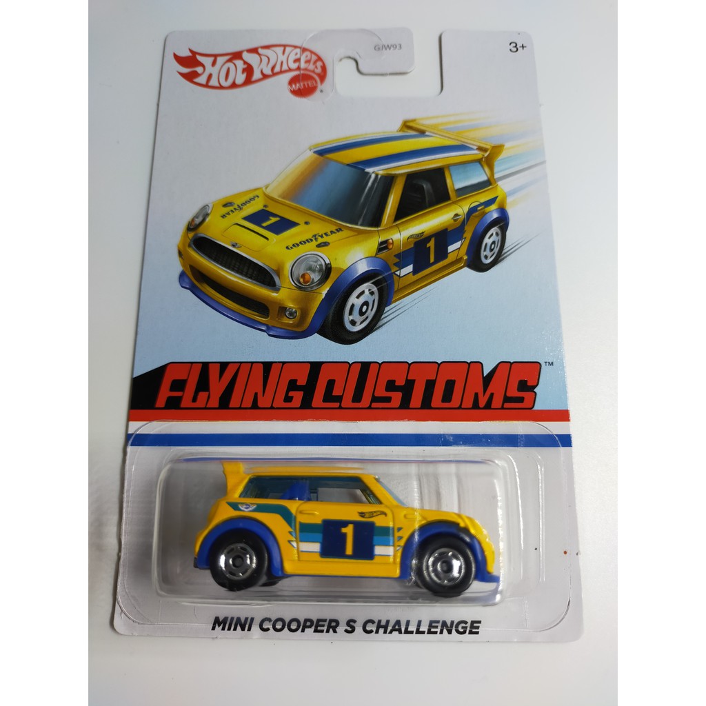 Hot Wheels Mini Cooper Flying Custom Lamborghini Urus Mazda RX-7 Biru Mazda RX-7 Orange Party Wagon