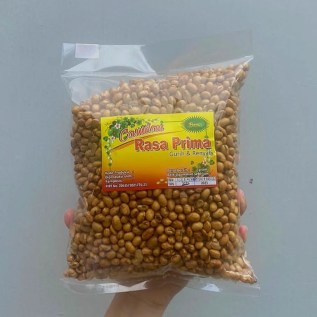 

[500 Gram] Kacang Kedelai/Kacang Kedele Snack Camilan Gurih Enak Murah 1/2 kg