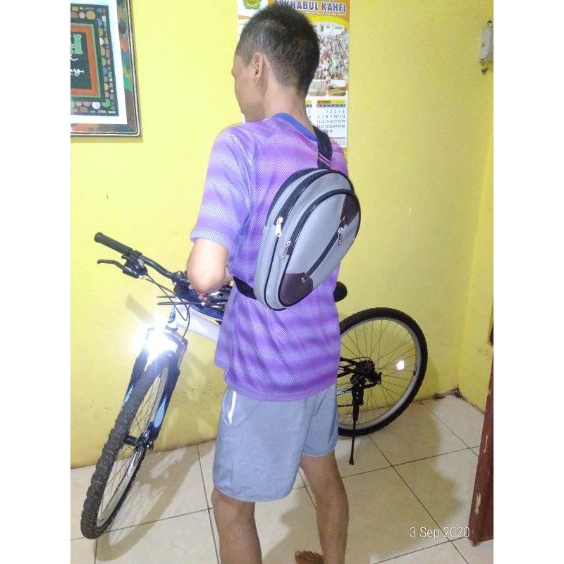 Tas/Cover Bet tenis meja Slempang kekinian isi 2