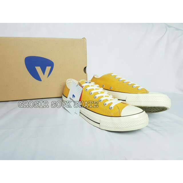 Termurah Sepatu ventela 70's Low Sunflower Yellow Natural Glossy