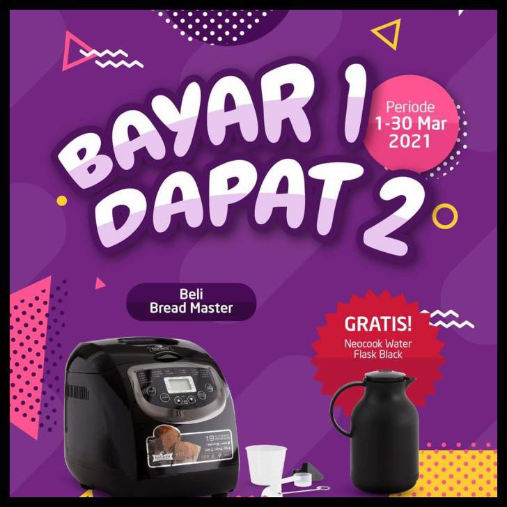 Bread master mesin pembuat roti otomatis - Alat pembuat roti automatic