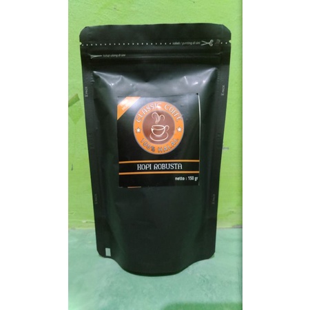 

Classic coffe Kopi robusta bubuk murni 150gr