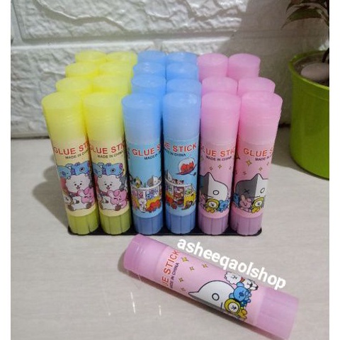 Murah..!! Lem Stick 10 gr Kecil/lem Fancy/Glue stick/BTS