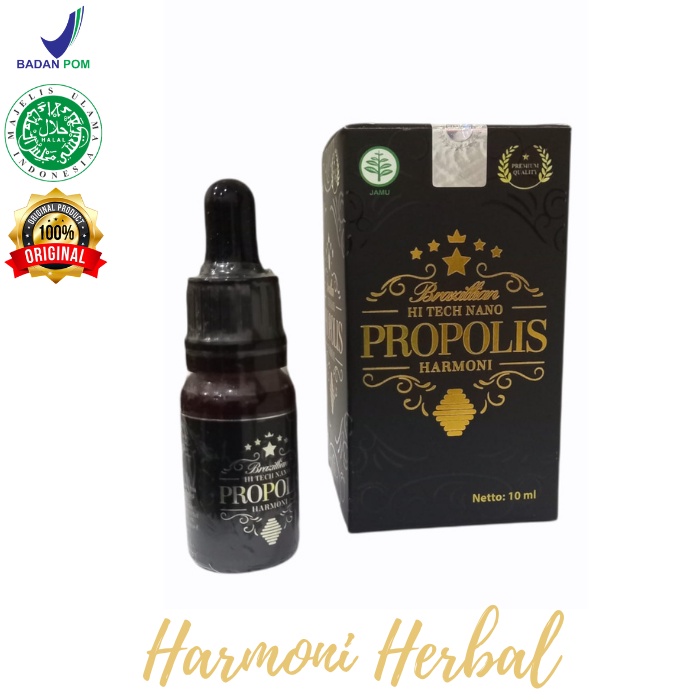 Propolis Hi Tech Nano Brazilian Harmoni Premium Original BPOM