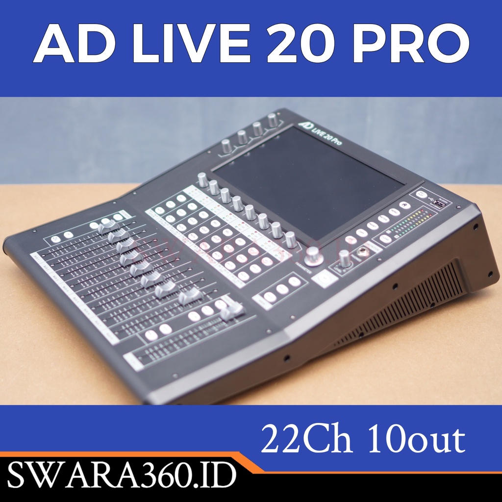 Mixer digital AD LIVE 20 PRO ad20pro 22ch 10out