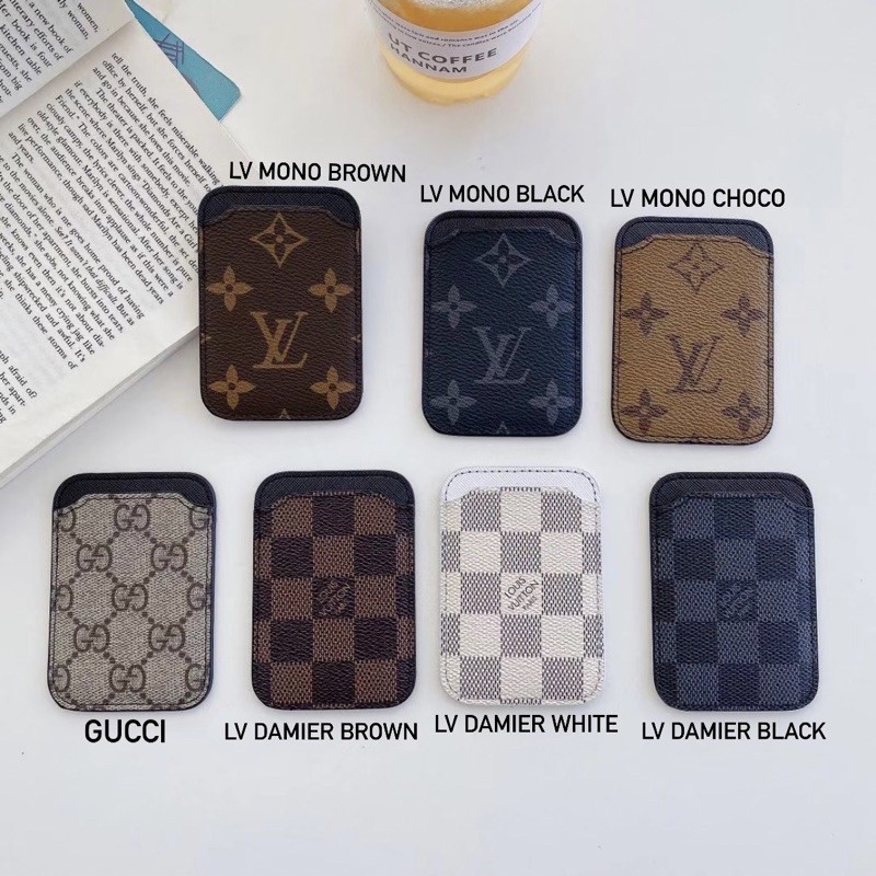 STICKY LV CARD HOLDER WALLET ALL PHONE TYPES OPPO A16 A12 A20s A21s A21