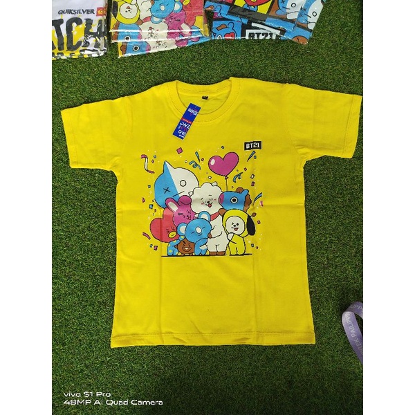 kaos anak perempuan BTS