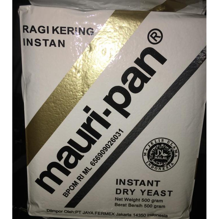 

31.87-Kue- Ragi Mauripan Pengembang Roti/Kue 500Gr -Terlengkap-Termurah-Dijamin.