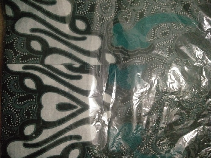 New Kemeja Batik Pria Lengan Panjang Size M L Xl Xxl  Bswart Batik Hrb026 Kenongo Hem Panjang Padi