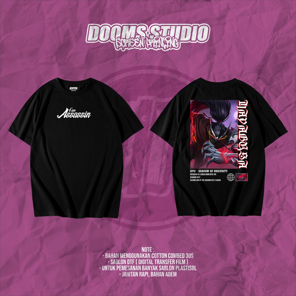 [PROMO] KAOS HERO ML HAYABUSA // KAOS MOBILE LEGEND // KAOS GAMING //  HAYABUSA