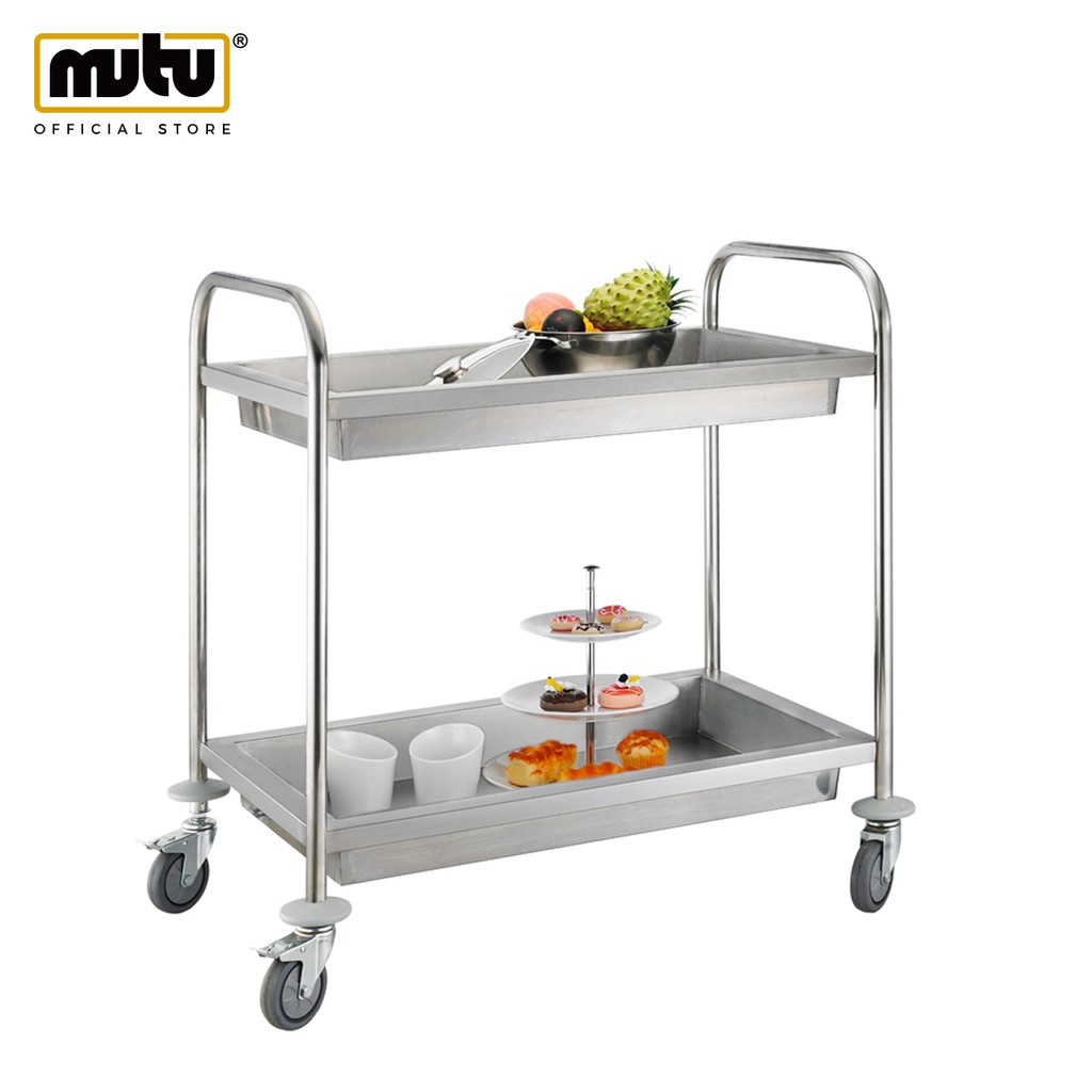 Troli Pengumpul Piring Kotor Stainless Steel - RCT-2 | Shopee Indonesia