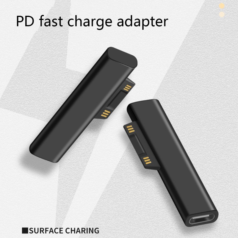 Cre Adapter Konverter Usb Tipe C Female Pd Untuk Surface Pro 3 4 5 6 Go