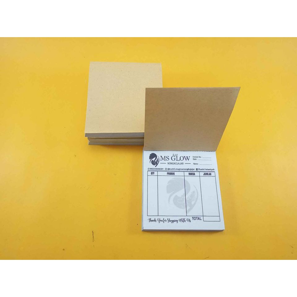 

Nota Mini 1/6 folio 2ply