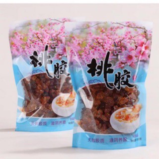 

SUPER GRADE AA BERSIH SELECTED 500gr Natural Peach gum collagen Tao Jiao dessert soup taojiao