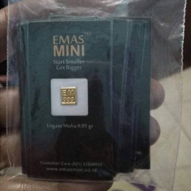 Emas mini 0,05 gr