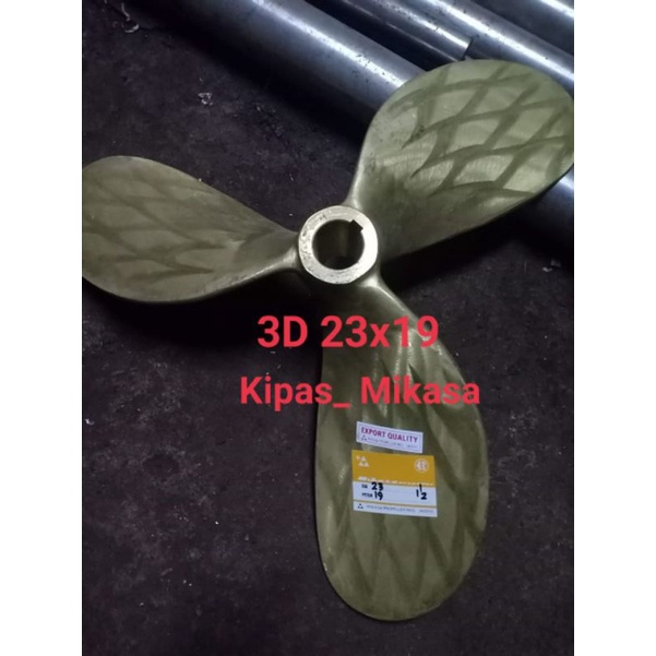 Kipas Kapal Mikasa / Propeller 3D 23x19