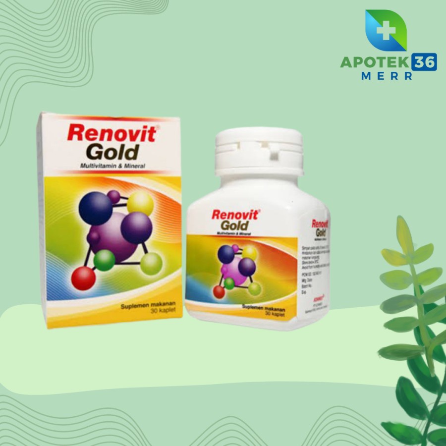 RENOVIT GOLD MULTIVITAMIN ISI 30TABLET