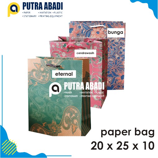

Paper Bag / Tas Kertas 20x25x10 (Isi 12pcs)