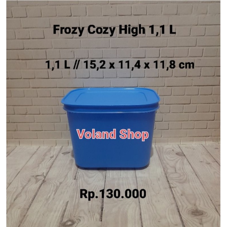 Tupperware Frozy Cozy High 1,1 L,hemat 35%