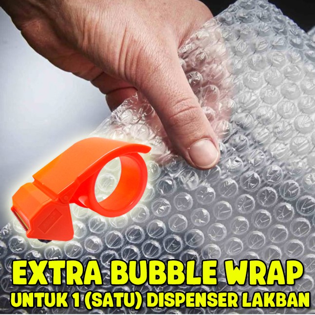 

EXTRA BUBBLE WRAP KHUSUS UNTUK PEMBELIAN DISPENSER LAKBAN TAPE CUTTER