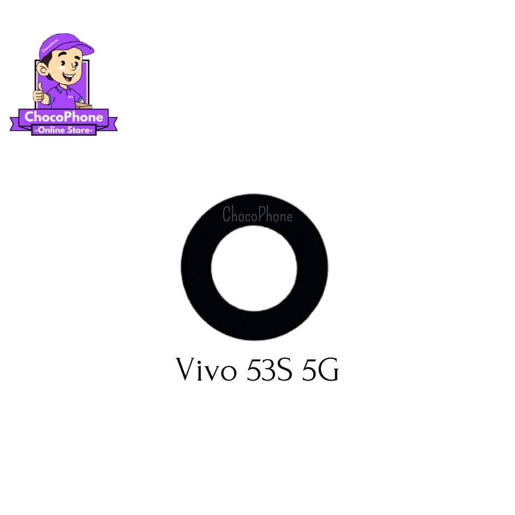 KACA KAMERA VIVO Y53S 5G ORIGINAL LENSA CAMERA BELAKANG
