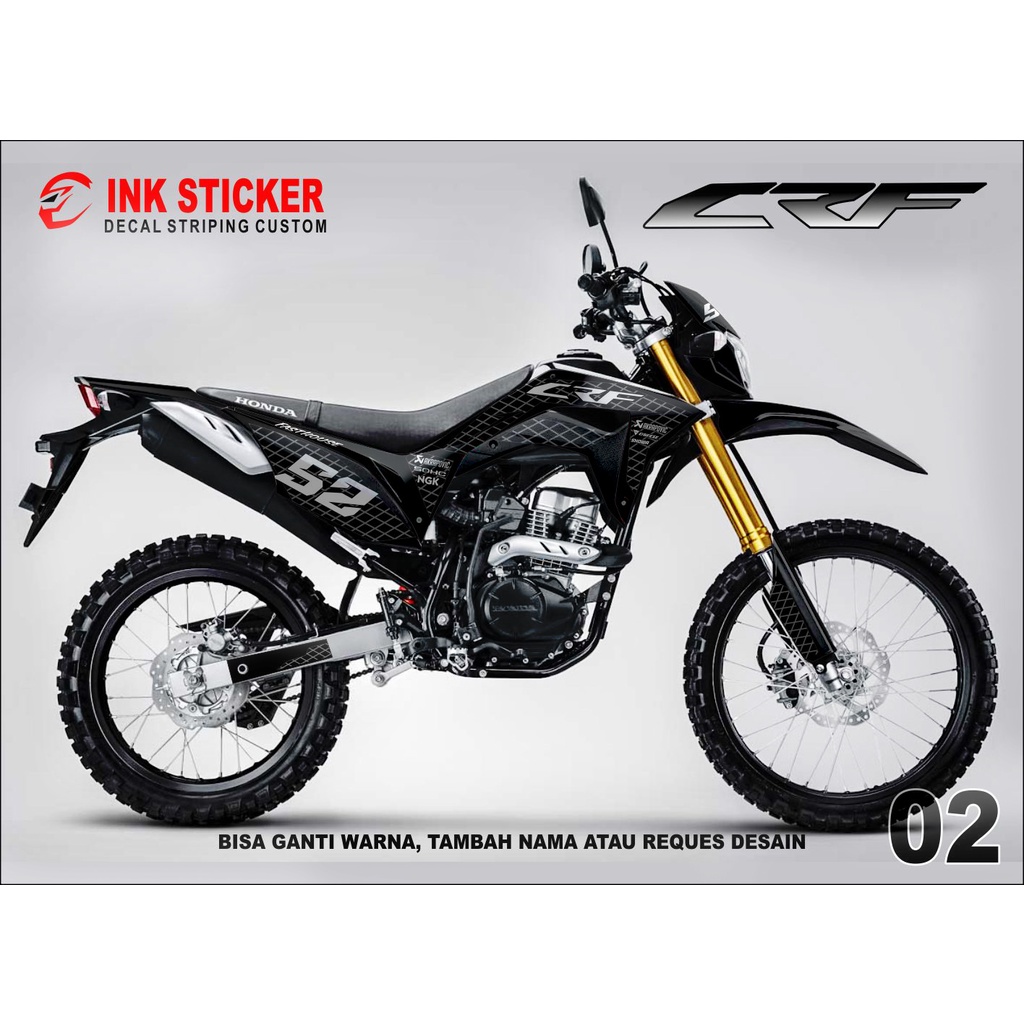 Sticker Decal CRF design 02