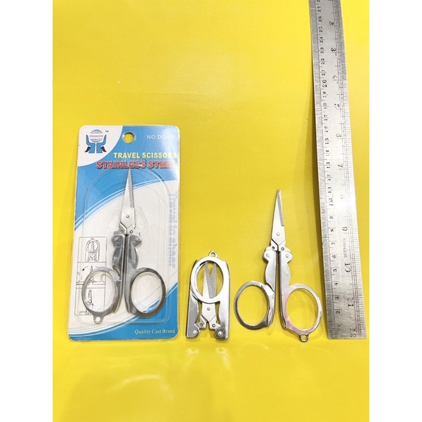 

gunting lipat / gunting lipat stainless steel 12cm / gunting lipat portable / gunting travelling