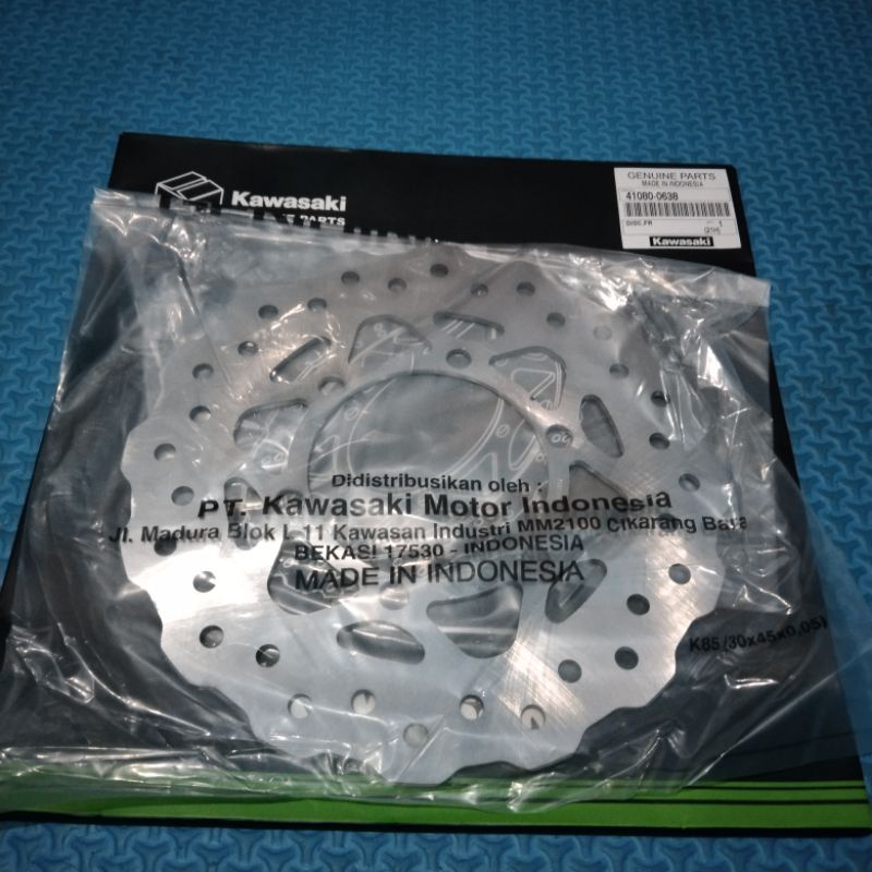 piringan cakram depan klx 150 BF original Kawasaki 41080-0638