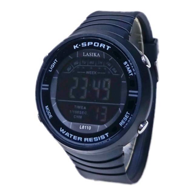 Terima Cod)Jam Tangan Pria Lasika L8110 Bulat Sport Digital Water (Dikirim Dari Jakarta)