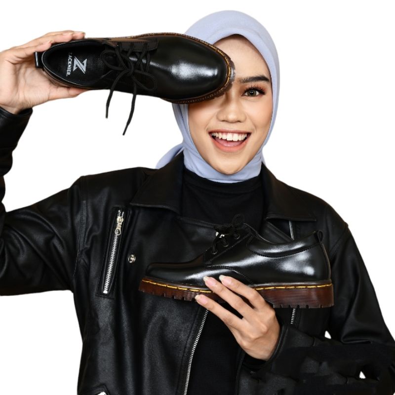 sepatu wanita model dockmart loafers wanita