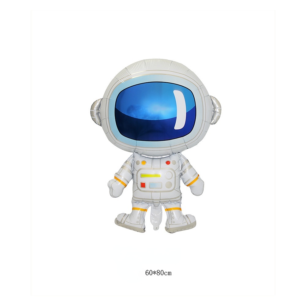 balon foil astronot 80 cm robot luar angkasa balon  balon huruf  balon latex balon ulang tahun