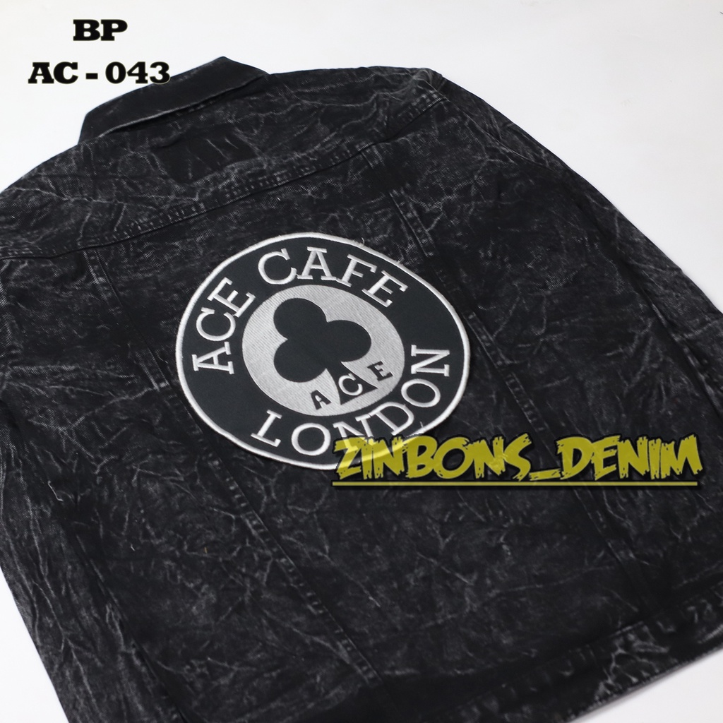 Back patch patch bordir emblem patch punggung