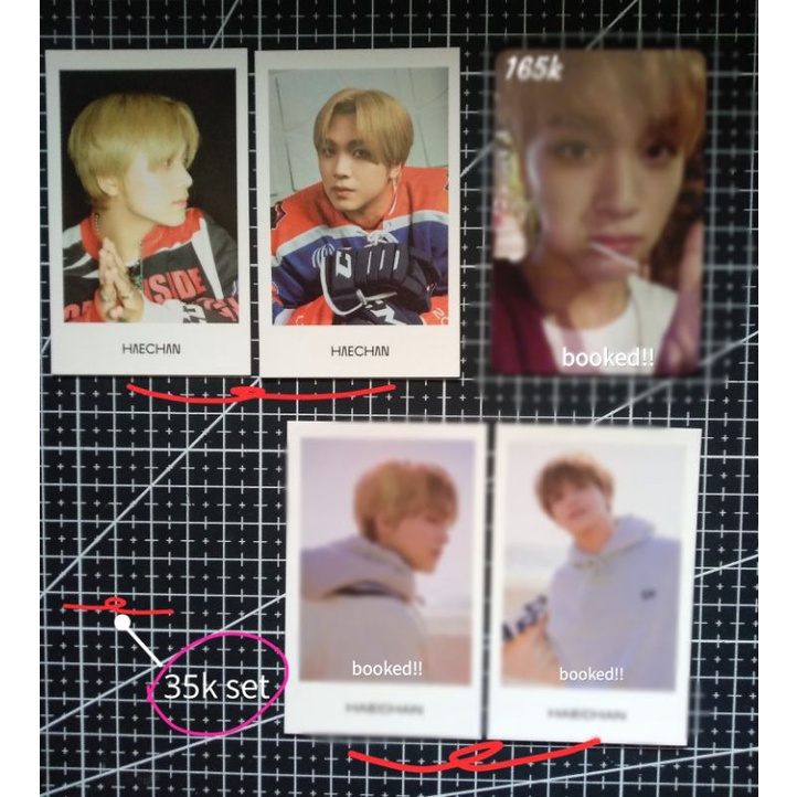 [BACA DESKRIPSI] PC PHOTOCARD OFFICIAL NCT 127 DREAM RENJUN YUTA LUGGAGE DREAMING EARTHQUAKE DICON 1