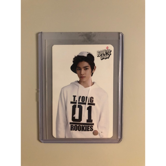 BOOKED NCT SM ROOKIES TAEYONG GLOSSY PC