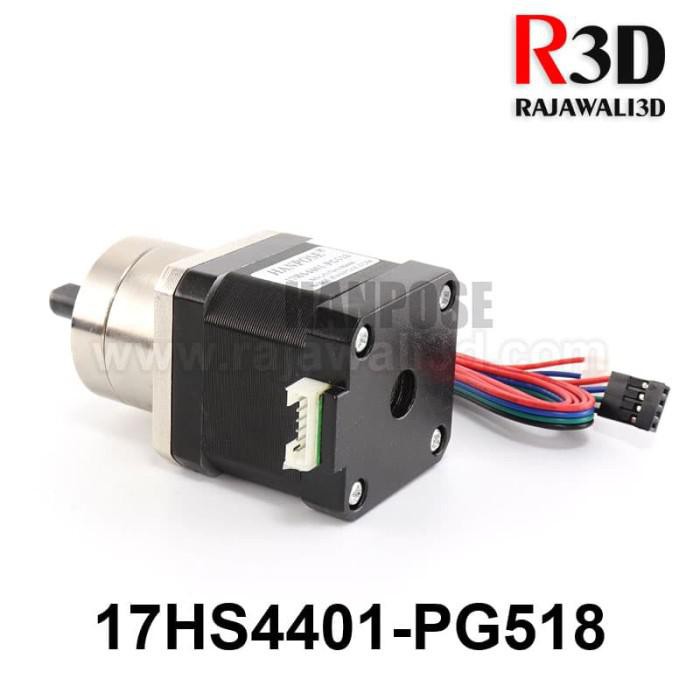 Nema 17 Stepper Motor 17HS4401+PG518 1.7A 168N.cm Planetary GearBox