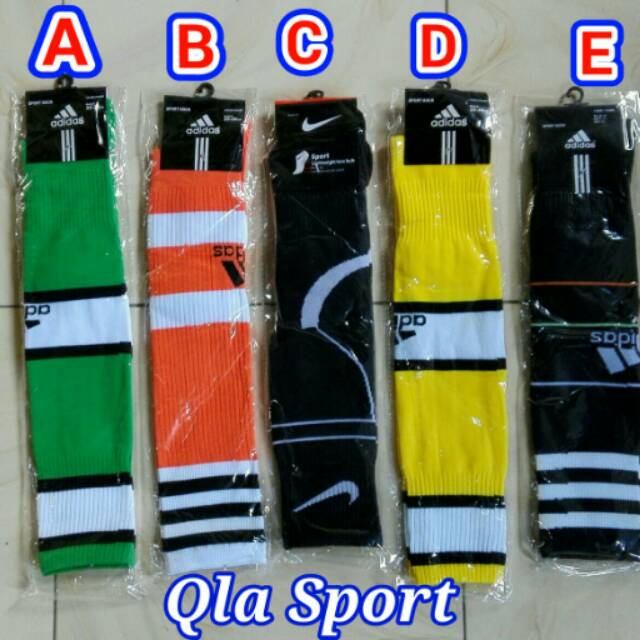 Kaos Kaki Bola Nike Addidas