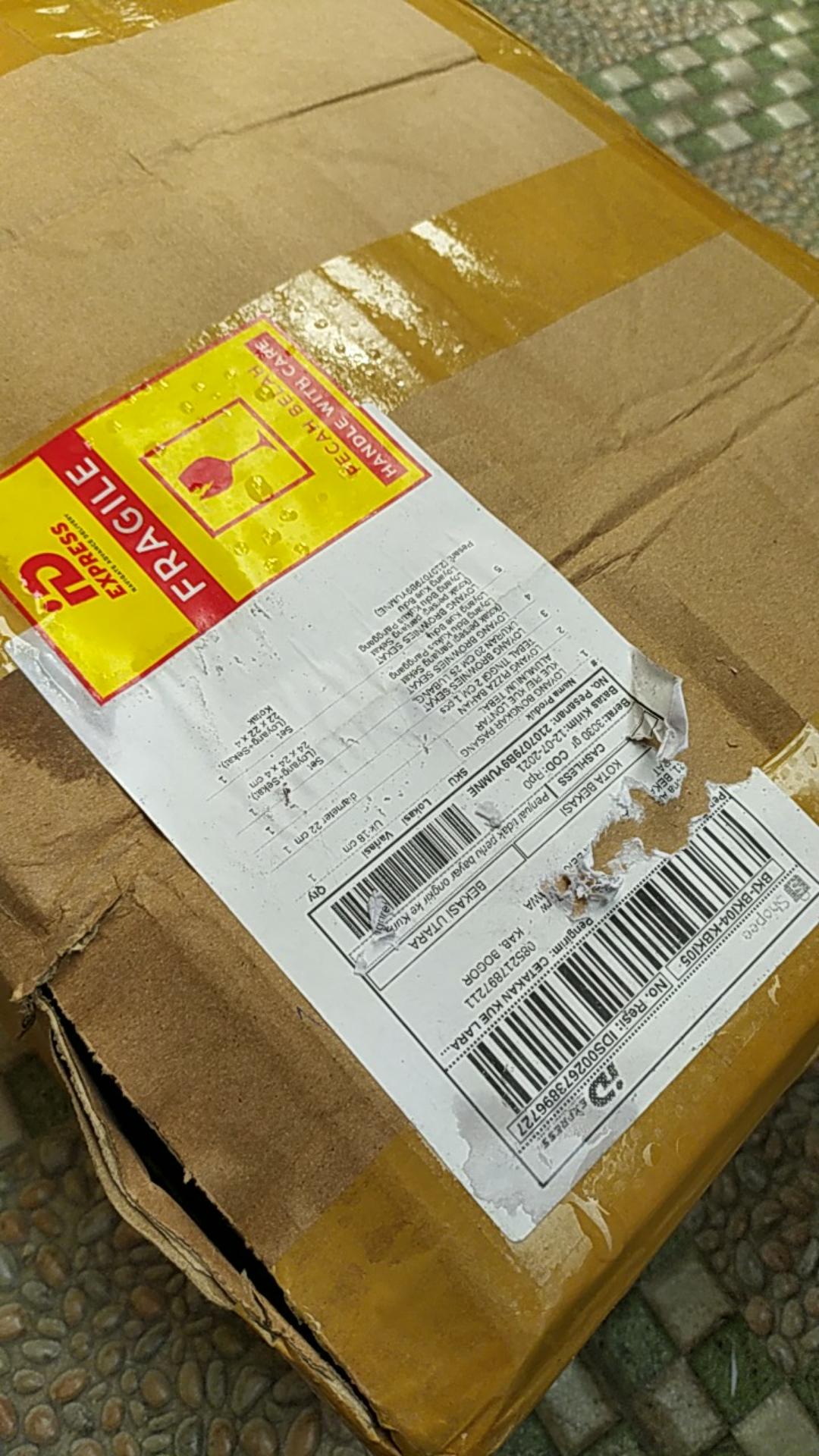 Loyang Brownies Sekat (kotak Persegi Panjang Sekat Loyang Bolu Kukus Panggang Loyang Kue Bolu