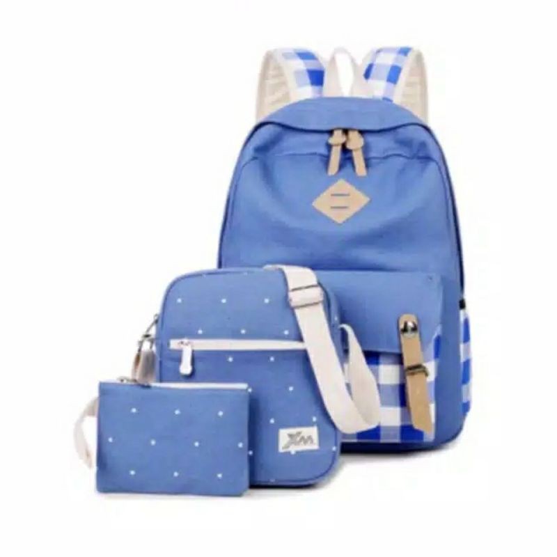 Arifirn Square - Tas Ransel Backpack Wanita Murah