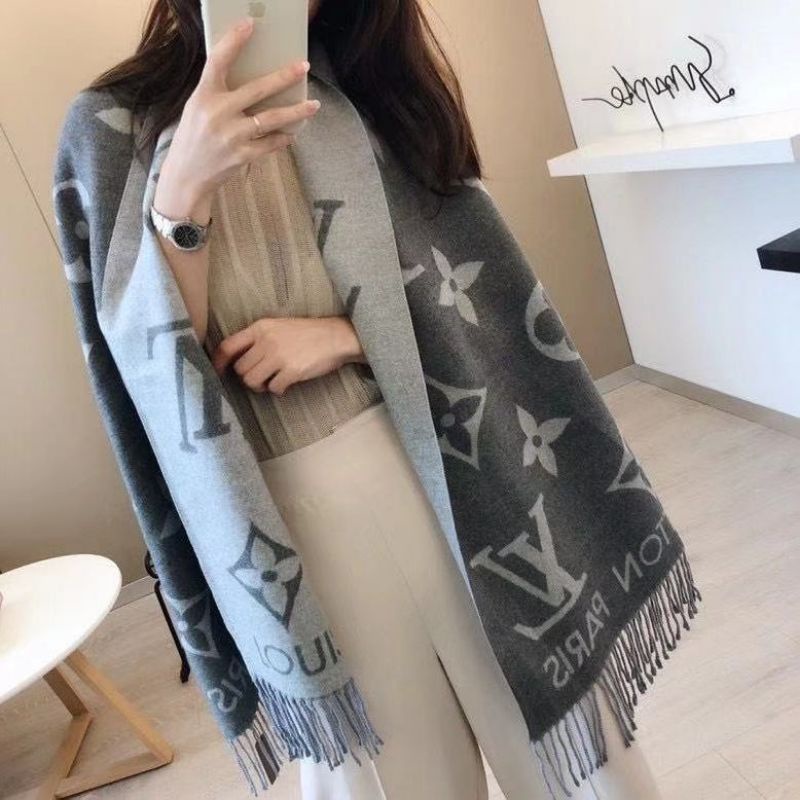 BISA COD SYAL &amp; SCARF WINTER STORY 1854LV/SELENDANG MUSIM DINGIN IMPORT PREMIUM