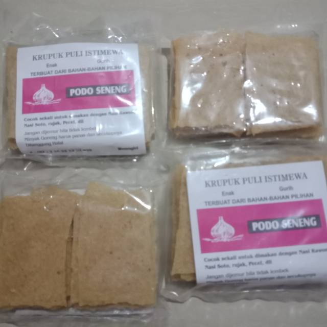 

Krupuk puli karak gendar 100 gram