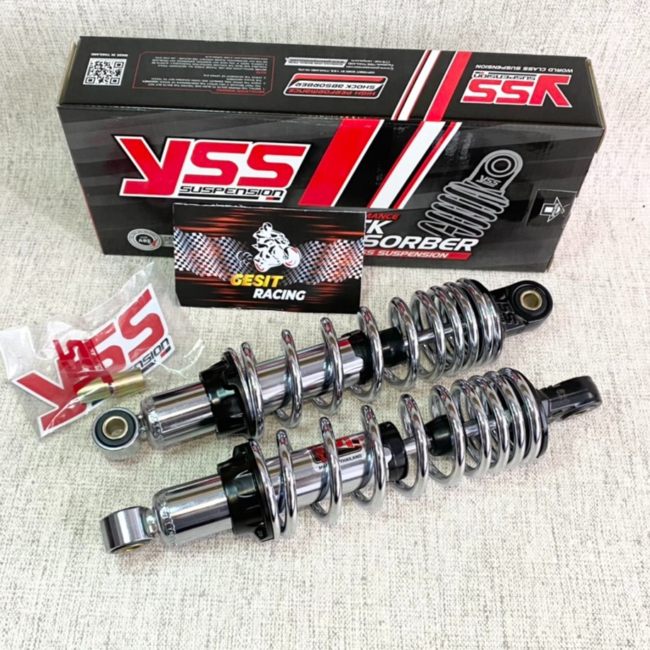 Shockbreaker Shock RX King-Smash YSS Top Prime 360mm Chrome Krom
