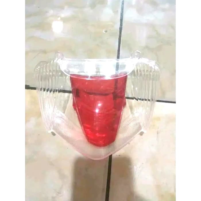 Kaca/Mika Lampu Belakang Yamaha Mio J  mika lampu stop mio j mika stop mio j- Rezel Motopart