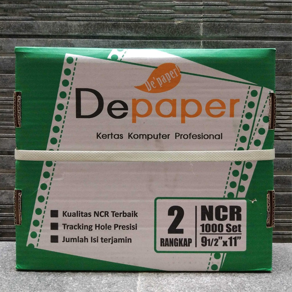 

Continuous Form Depaper K2 Ukuran 9,5" x 11" 2 ply